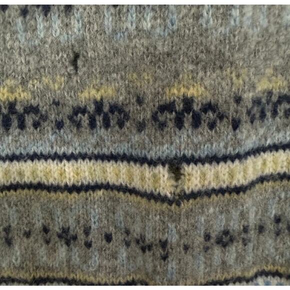 J. Crew Fair Isle Lambswool Crewneck Sweater - Picture 4 of 5